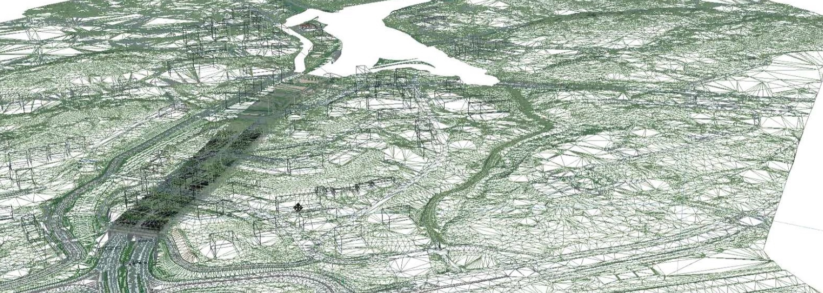 Relevé d'un site industriel par Nautiscan 3D